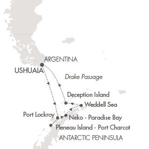 ル･リリアル 南極クルーズ10泊（Emblematic Antarctica）