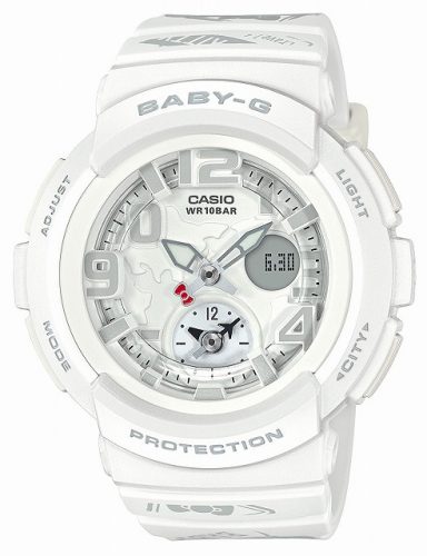 [カシオ]CASIO 腕時計 BABY-G ベビージー HELLO KITTY コラボレーションモデル BGA-190KT-7BJR レディース　世界時計　サマータイム　ウインタータイム