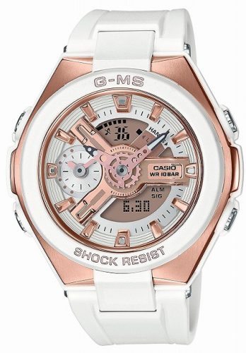 [カシオ]CASIO 腕時計 BABY-G ベビージー ジーミズ MSG-400G-7AJF レディース　世界時計　サマータイム　ウインタータイム