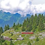 cable railway, schynige platte, view mountain