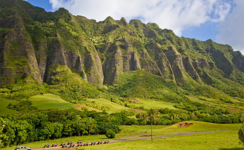 ハワイ州観光・旅行,クアロア牧場観光,アメリカ旅行,ワイキキビーチ散策,ショッピング