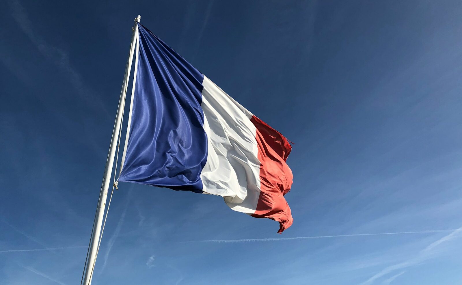 Yugoslavia flag under blue sky