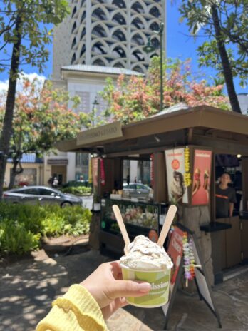 ワイキキビーチで人気のアイスクリーム店