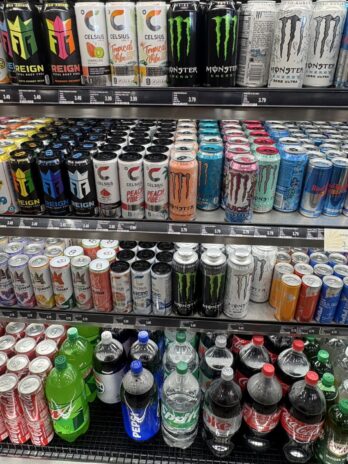 アメリカのコンビニはドリンクの種類が豊富