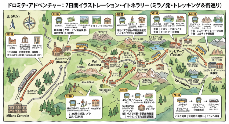 ドロミ観光テマップ