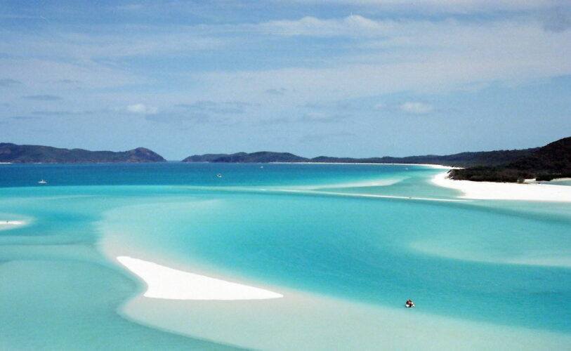 世界で最も手付かずで美しいオーストラリアのホワイトヘブンビーチ