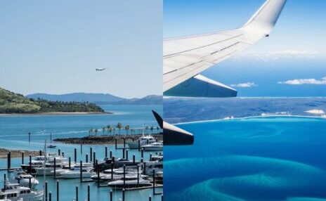 ハミルトン島の空港はホテルアクセスがとても便利