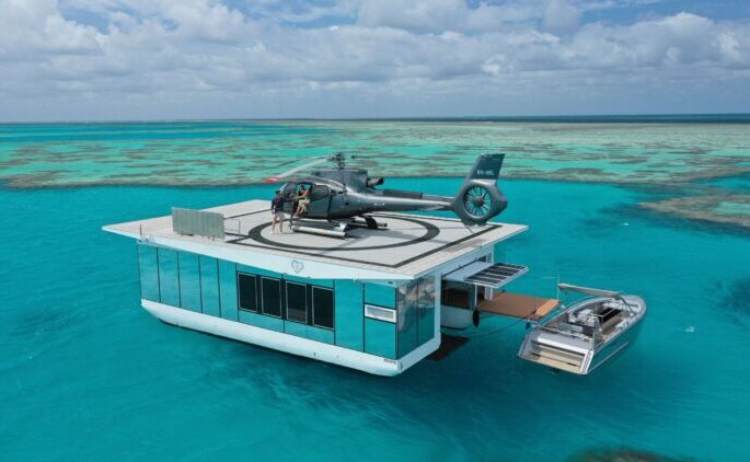 ハートアイランド・ポンツーン。