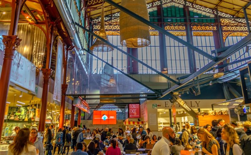 ローマ市民の台所!トリオンファーレ市場 。