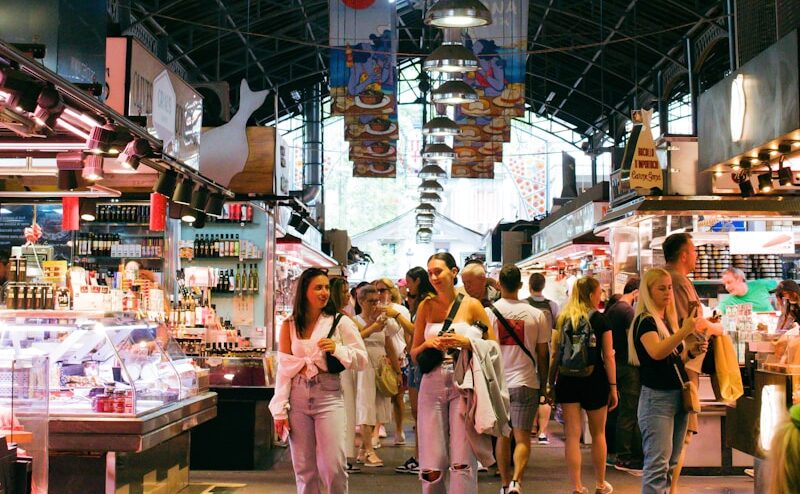 サン・ジョセップ市場(ボケリア市場)