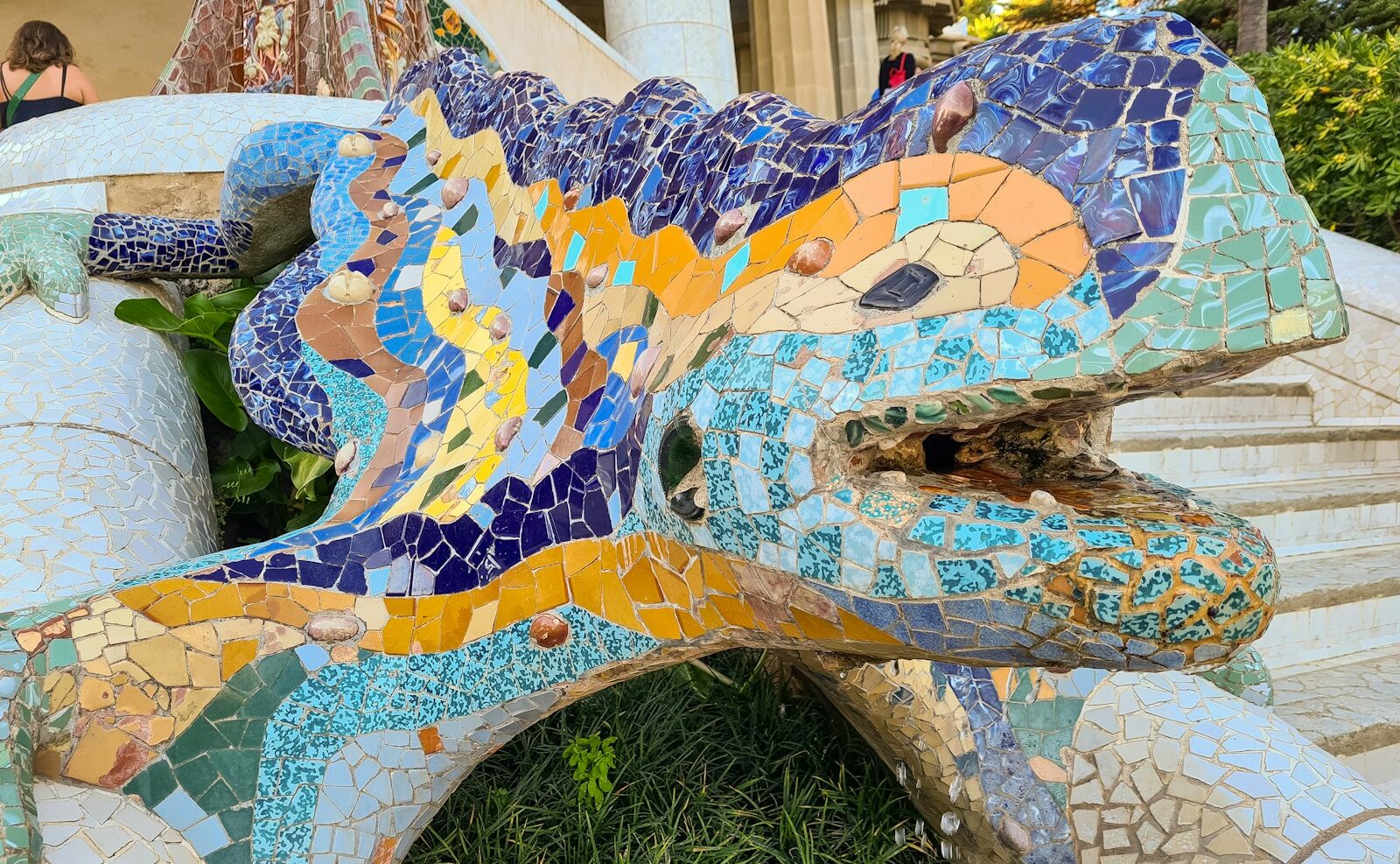 グエル公園のトカゲ